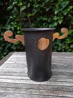 Grote vaas, vermoedelijk van keramist Rick Ebbers, 30cm hoog, Ophalen, Overige kleuren, Aardewerk of Porselein, Zo goed als nieuw