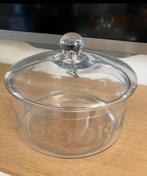 Grote koektrommel van glas, Ophalen of Verzenden, Zo goed als nieuw