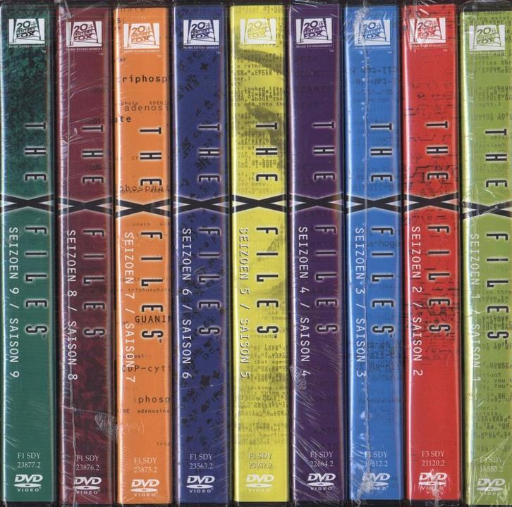 THE X-FILES COMPLETE ORIGINELE SERIE IN 9 LOSSE BOX SETS, Cd's en Dvd's, Dvd's | Tv en Series, Nieuw in verpakking, Boxset, Verzenden