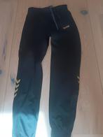 Hummel sport broek zwart geel, Ophalen of Verzenden, Zo goed als nieuw, Zwart
