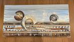 Abstract 3D schilderij 140cmx70cm, Huis en Inrichting, Woonaccessoires | Schilderijen, Tekeningen en Foto's, 50 tot 75 cm, 125 cm of meer