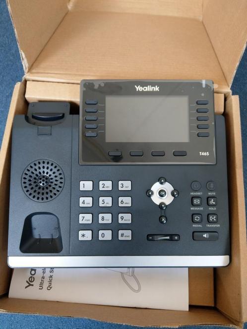 Yealink T46S telefoontoestel NIEUW, Telecommunicatie, Datacommunicatie en VoIP, Nieuw, Toebehoren, Ophalen of Verzenden