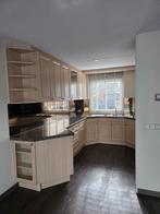 Keuken incl. Apparatuur - Zelf afbreken, Huis en Inrichting, Gebruikt, Hoekkeuken, Graniet of Steen, Ophalen of Verzenden