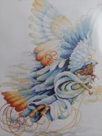 Borduurset Lanarte/Maria van Scharrenburg, Bird of Paradise, Ophalen of Verzenden, Nieuw, Handborduren, Borduurpakket