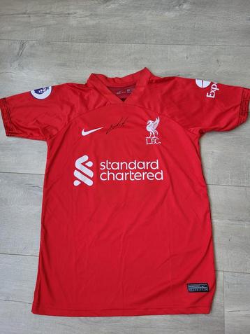 Liverpool Shirt met originele handtekening van Luka Modric beschikbaar voor biedingen