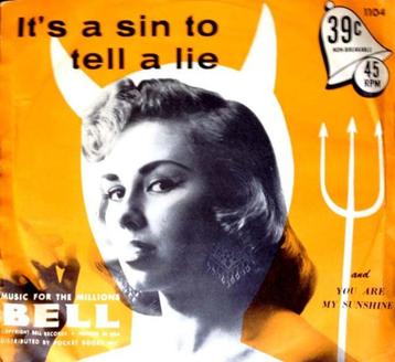 Bell Ringers - It's a Sin to Lie (Bell Single 1104) beschikbaar voor biedingen