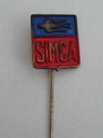 oud metalen speldje - SIMCA - autospeldje, Ophalen of Verzenden, Merk, Speldje of Pin