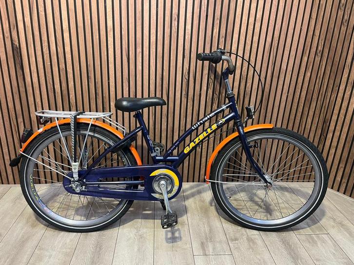 Gazelle Whale 24 inch meisjesfiets, Fietsen en Brommers, Fietsen | Meisjes, Gebruikt, 24 inch, Versnellingen, Ophalen