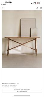 GEZOCHT  Zara home landelijke houten sidetables, 100 tot 150 cm, Ophalen of Verzenden, Overige houtsoorten, Landelijk