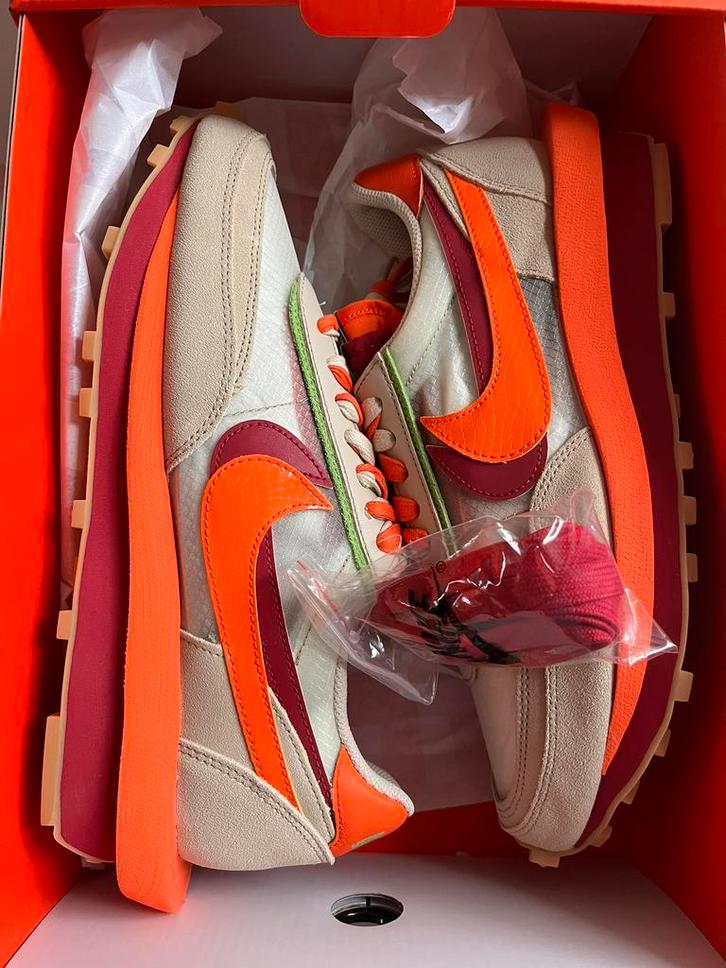 Nike LD waffle sacai CLOT KOD size US10.5 / EU544.5, Kleding | Heren, Schoenen, Nieuw, Overige kleuren, Ophalen