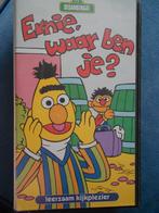 vhs video Sesamstraat Ernie waar ben je ?, Ophalen, Gebruikt, Alle leeftijden, Kinderprogramma's en -films