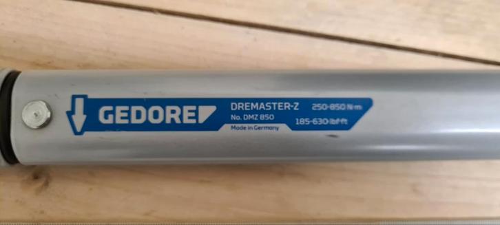 Gedore Dremaster verlengde momentsleutel met opsteek koppen, Auto diversen, Autogereedschap, Zo goed als nieuw, Ophalen