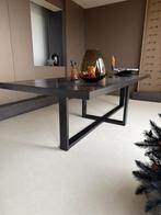 ZGAN Eetkamertafel 300cm 3meter zwart eikenfineer tev €2399, 100 tot 150 cm, 200 cm of meer, Ophalen of Verzenden, Zo goed als nieuw