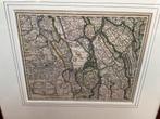 Caart van de Alblasser-Waart 't Land van Gorcum , anno 1780, Antiek en Kunst, Kunst | Etsen en Gravures, Ophalen of Verzenden