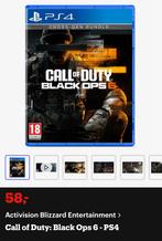 PS4 Call of Duty Black Ops 6, Vanaf 18 jaar, Shooter, Verzenden, Zo goed als nieuw
