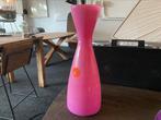Vaas klan roze 40cm hand gemaakt in Spanje, Ophalen, Overige kleuren, Nieuw, Glas
