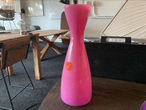 Vaas klan roze 40cm hand gemaakt in Spanje, Huis en Inrichting, Woonaccessoires | Vazen, Nieuw, Overige kleuren, Minder dan 50 cm