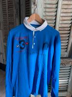 Schitterende rugby polo trui van SCAPA SPORTS in maat XL, Kleding | Heren, Blauw, Maat 56/58 (XL), Ophalen of Verzenden, Zo goed als nieuw