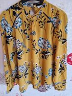 Only dames blouse geel met bloemen maat 38, Kleding | Dames, Blouses en Tunieken, Gedragen, Maat 38/40 (M), Ophalen of Verzenden