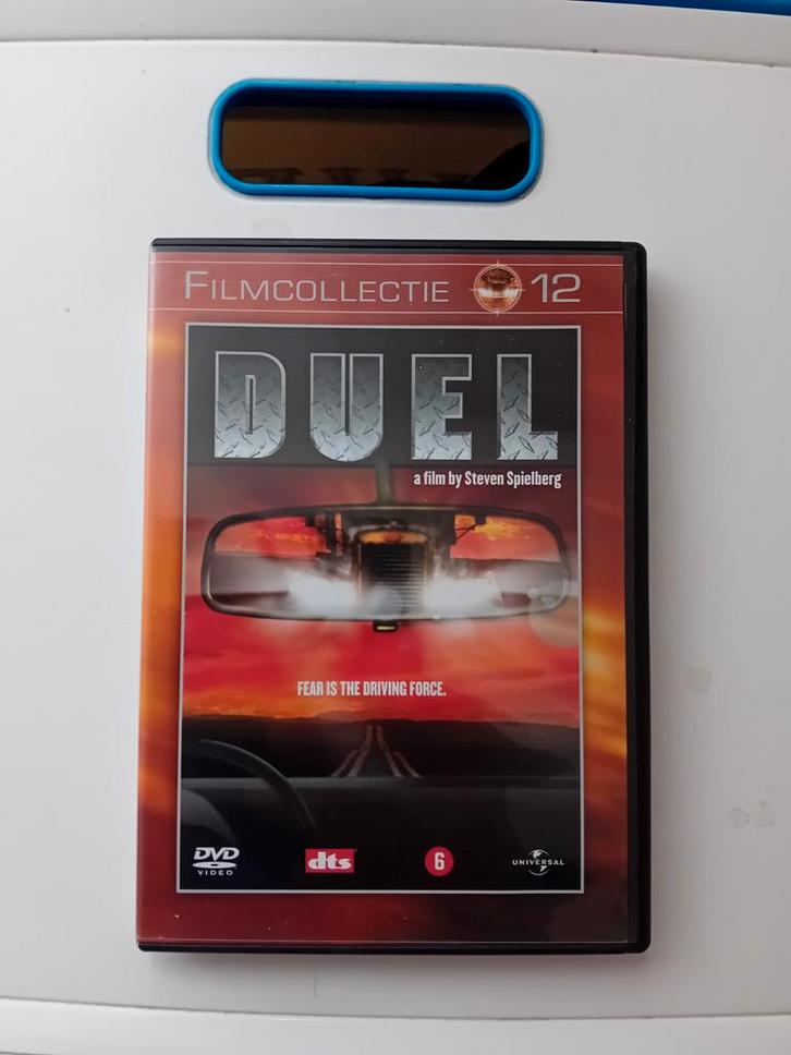 Duel - Steven Spielberg - Filmcollectie 12, Cd's en Dvd's, Dvd's | Actie, Zo goed als nieuw, Actiethriller, Vanaf 12 jaar, Ophalen