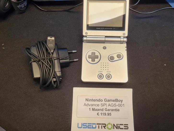Nintendo GameBoy - Advance SP | AGS-001, Spelcomputers en Games, Spelcomputers | Nintendo Game Boy, Gebruikt, Game Boy Advance SP