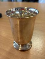 Verzilverde beker, Antiek en Kunst, Antiek | Goud en Zilver, Ophalen of Verzenden