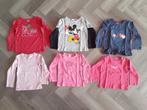 Set T-shirts met korte en lange mouwen 4x, Maat 92, Ophalen of Verzenden, Gebruikt, Meisje, Shirt of Longsleeve