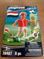 nieuw playmobil 70487  Voetballer - Nieuw in doos!, Ophalen of Verzenden, Nieuw, Complete set