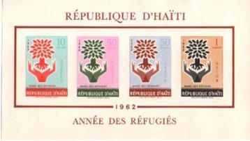 HAÏTI - Diverse velletjes en blokken beschikbaar voor biedingen