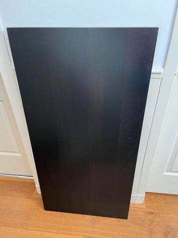 Bureaublad Lagkapten donkerbruin 120 x 60 cm beschikbaar voor biedingen