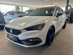 SEAT Leon Sportstourer eTSI FR Business Intense virtuel cock, Stof, Gebruikt, Leon, Wit