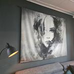 Wanddoek met ophangsysteem - Stijlvolle decoratie, Ophalen, Zo goed als nieuw