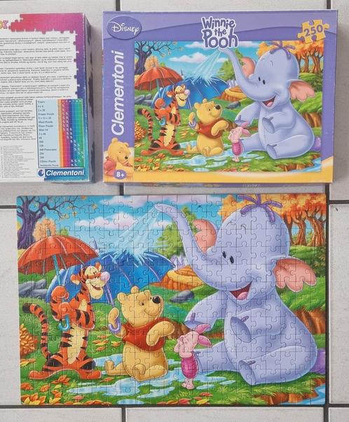 Puzzel 250 stukjes winnie the pooh clementoni puzzelen. Beki, Kinderen en Baby's, Speelgoed | Kinderpuzzels, Gebruikt, 6 jaar of ouder