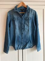 Spijkerblouse H&M maat 36, Ophalen of Verzenden, Zo goed als nieuw, Maat 36 (S), Blauw