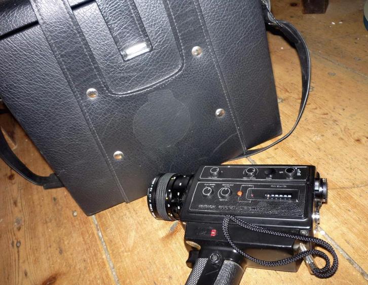 Chinon 80 SMR Direct Sound Camera - voor Super8, Audio, Tv en Foto, Filmrollen, 16mm film, Ophalen of Verzenden