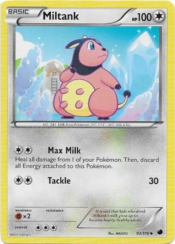 Plasma Freeze,  Miltank [uncommon] 93/116 beschikbaar voor biedingen