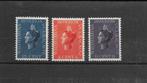 Curaçao 1938. NVPH 138 t/m 140, Postfris., Verzenden, Postfris
