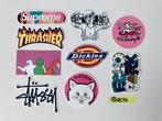 Stickers Supreme Thrasher Stussy Ripndip skateboard laptop, Sport en Fitness, Skateboarden, Nieuw, Skateboard, Ophalen of Verzenden