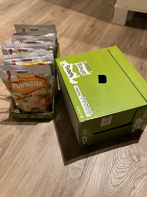 12 x Purina Bonzo Funstastix honden snack nieuw in doos, Dieren en Toebehoren, Dierenvoeding, Hond, Ophalen of Verzenden