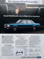 Advertentie Ford Granada, Ophalen of Verzenden, Gelezen, Ford