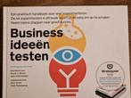 Alex Osterwalder - Business ideeën testen, Boeken, Ophalen of Verzenden, Nieuw, Alex Osterwalder; David J. Bland