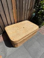 Rotan opbergmand of salontafel, Huis en Inrichting, Woonaccessoires | Schalen en Manden, Ophalen, Rechthoekig, Riet