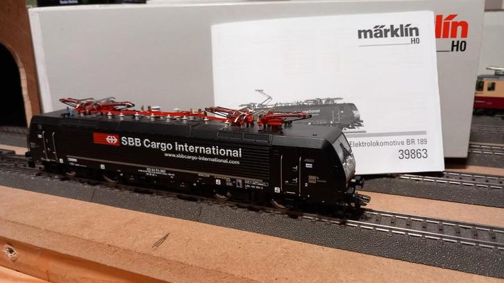 Marklin 39863 mfx, Hobby en Vrije tijd, Modeltreinen | H0, Zo goed als nieuw, Locomotief, Wisselstroom, NS, Ophalen of Verzenden