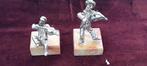 2 zilveren miniaturen muzikanten gemerkt 925, Ophalen of Verzenden