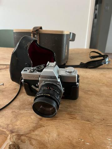 Vintage Analoge Minolta SR-T 101 + 35mm lens beschikbaar voor biedingen