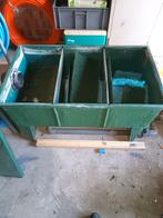 Vijverfilter bak - 3 kamers, Tuin en Terras, Vijvers, Ophalen, Gebruikt