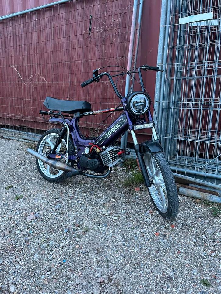Tomos 74cc geel kenteken, Fietsen en Brommers, Brommers | Tomos, Nieuw, Overige modellen, Maximaal 45 km/u, Ophalen