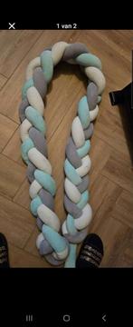 Gevlochten stootrand (babybed/box), Ophalen of Verzenden, Zo goed als nieuw