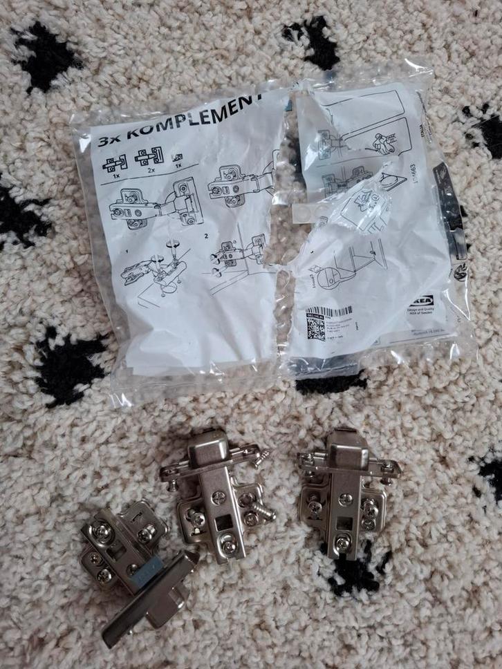 IKEA Komplement Scharnieren - Nieuw!, Huis en Inrichting, Woonaccessoires | Kapstokken, Nieuw, Overige typen, Minder dan 100 cm