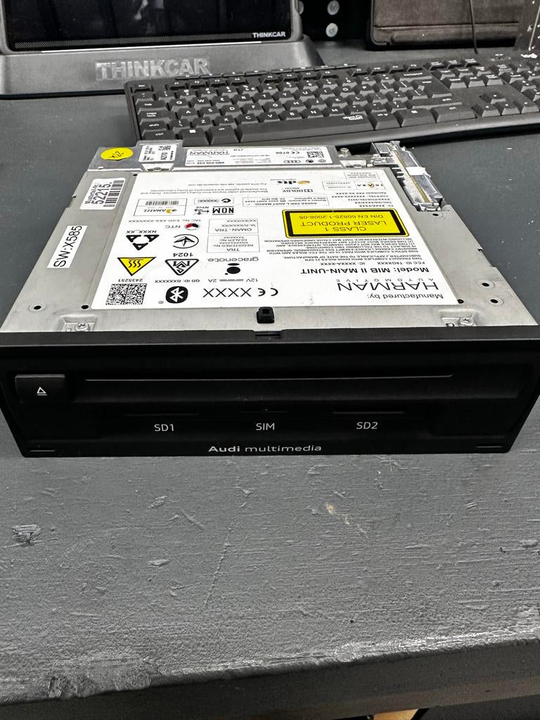 Audi MIB2 Main Unit 4M0 035 035, Ophalen of Verzenden, Gebruikt, Audi